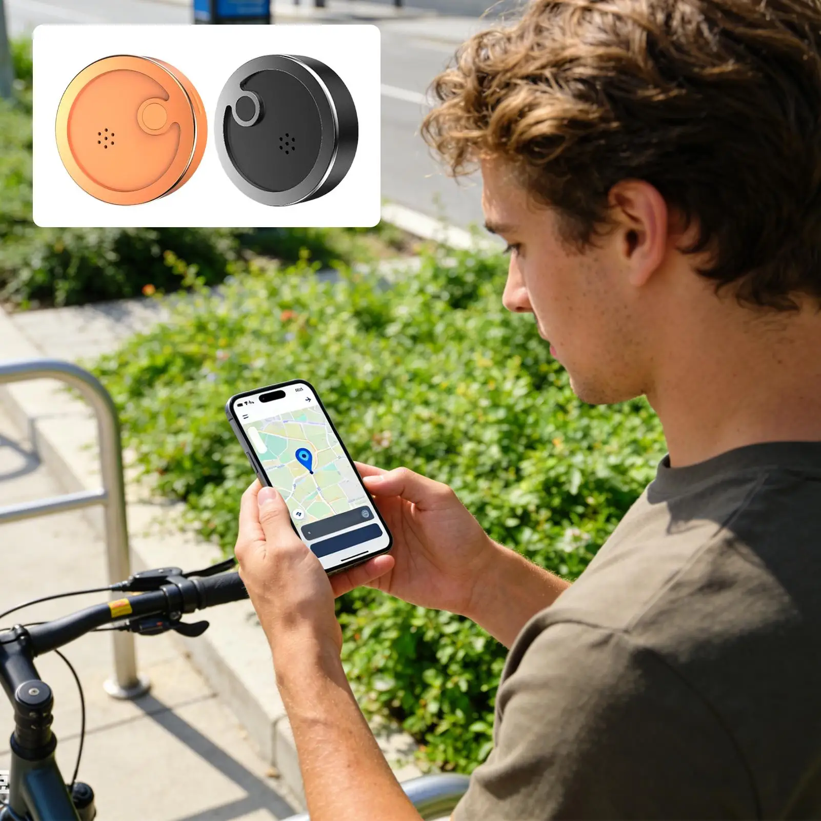 Car Tracking GPS Anti-Loss Real-Time Location Checker Magnetic 540mAh Compact Vehicle Tracker For Tractor SUV RV Long Term