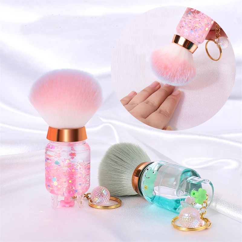 Nail Dust Cleaning Brush Mushroom Head Nail Paint Gel Dust Cleaning Brush Make Up Nail Art UV Powder Remover Brush Manicure Tool