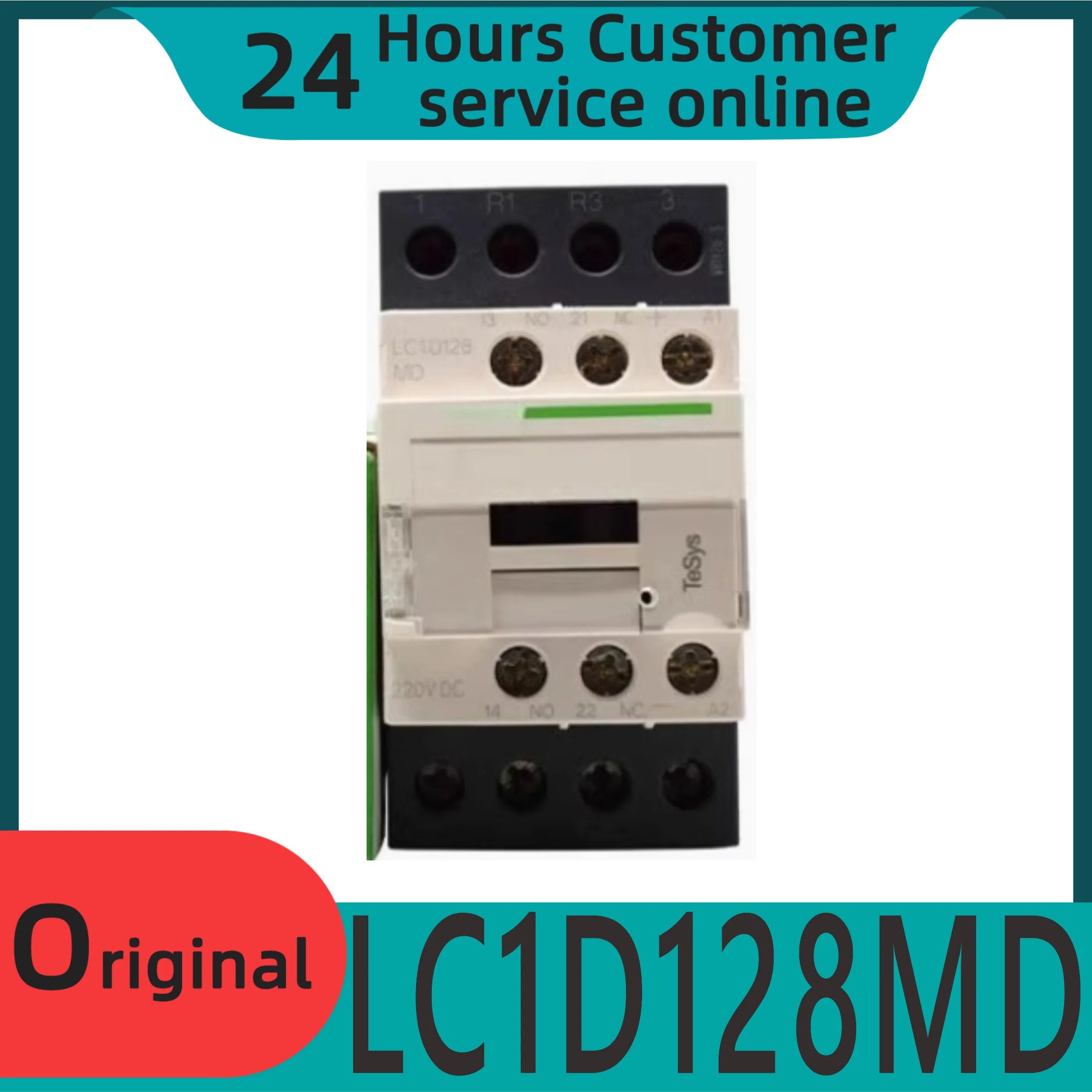 

New original DC contactor LC1D128MD four stage LC1D128MD DC220V