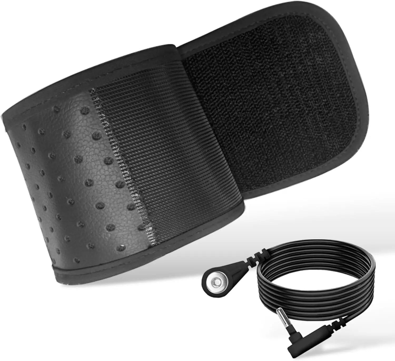 

Grounding Wrist Strap with 15ft Cord for Sleep, Energy, Pain Relief, Anti-Inflammation, Black
