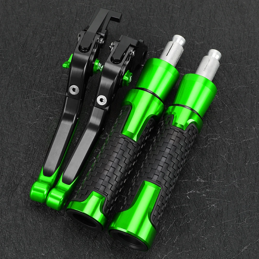 

Foldable Brake Clutch Levers 22MM 24MM Handlebar Knobs Handle Grips Ends For KAWASAKI ZX9R 2000 2002 2001 2003 ZX 9R ZX-9R ZX9 R