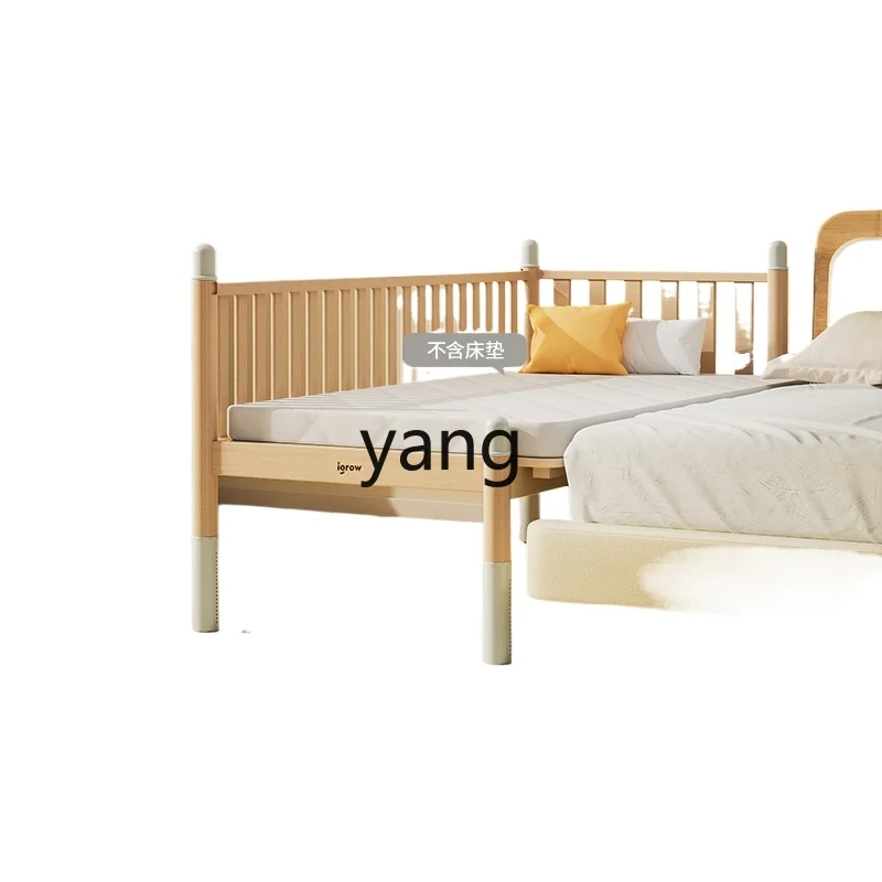 CX Widened Bed Baby Solid Wood Adults Can Sleep Flat Joint Artifact Children Small Bed