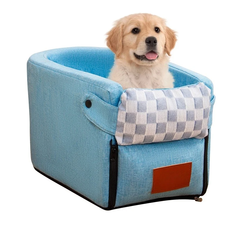 

Car color scheme pet nest portable dog safety seat long-distance car cat seat anti-displacement