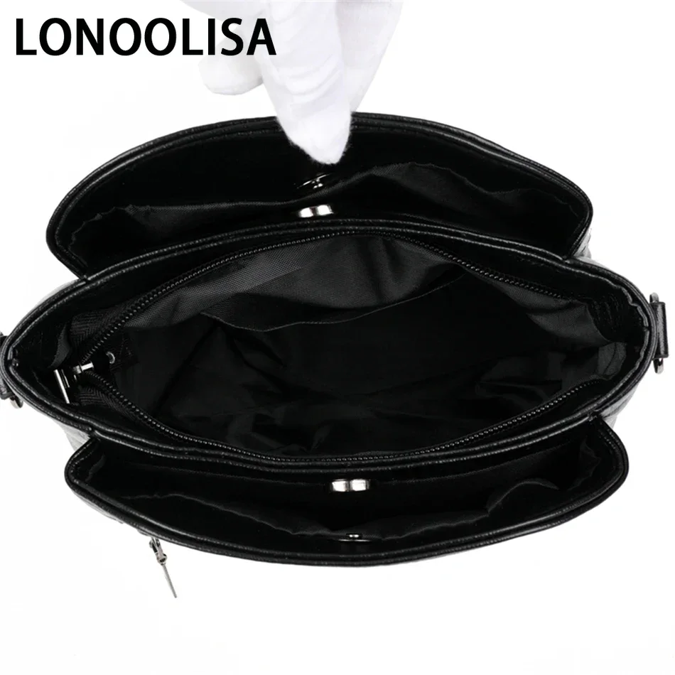 Bandolera de 3 capas con letras principales, monederos y bolsos de lujo para mujer, bolsos de diseñador para mujer, bolsos de hombro tipo bandolera