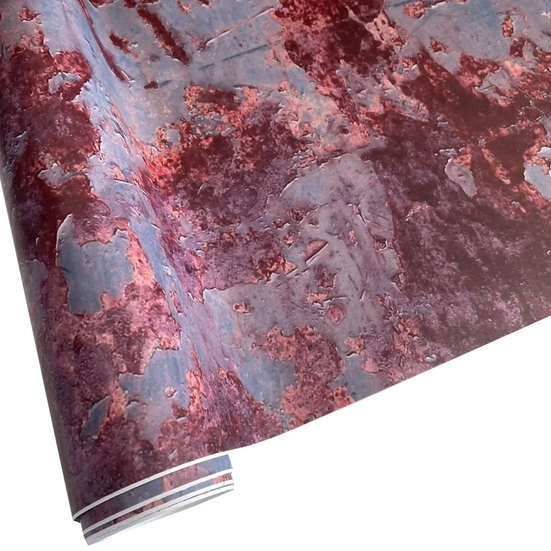 

Camouflage Rust Vinyl Roll Sheet Car Wrap Film Self Adhesive DIY Motorbike Scooter Skateboard Car Rusty Decal Wrapping