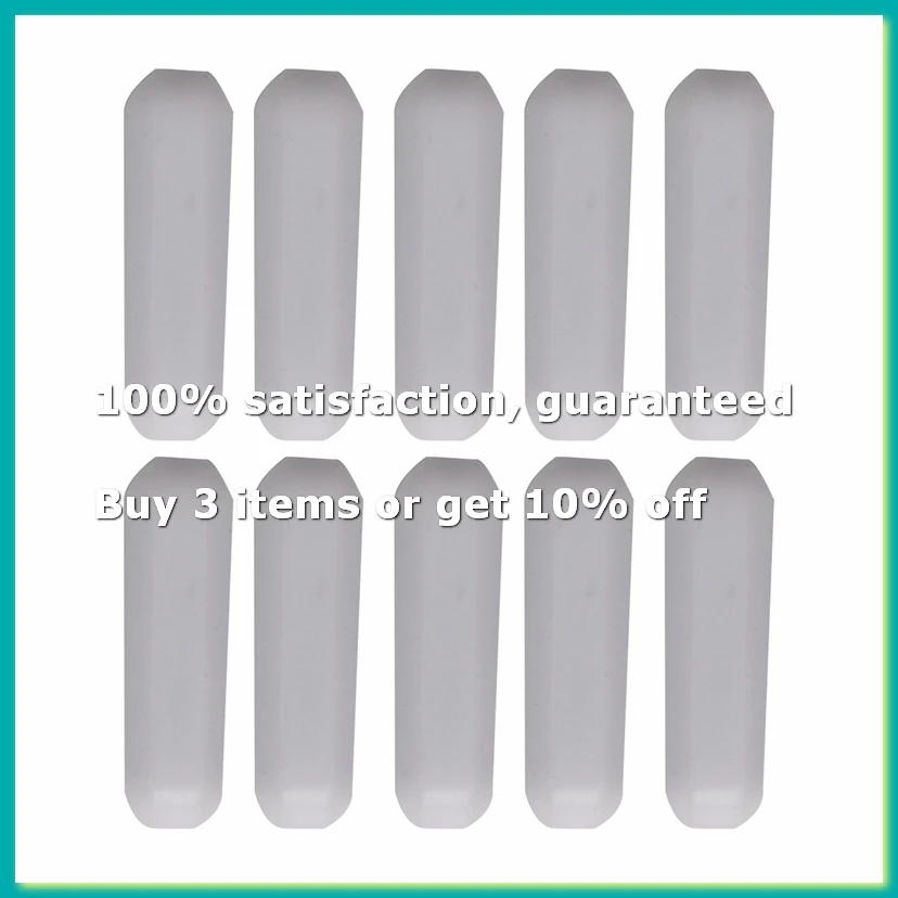 10 Pieces PTFE Magnetic Stirrer Mixer Stir Bar Laboratory Bar Stir Plate Magnet Stir Rod Magnetic (7X25mm)-DTD2