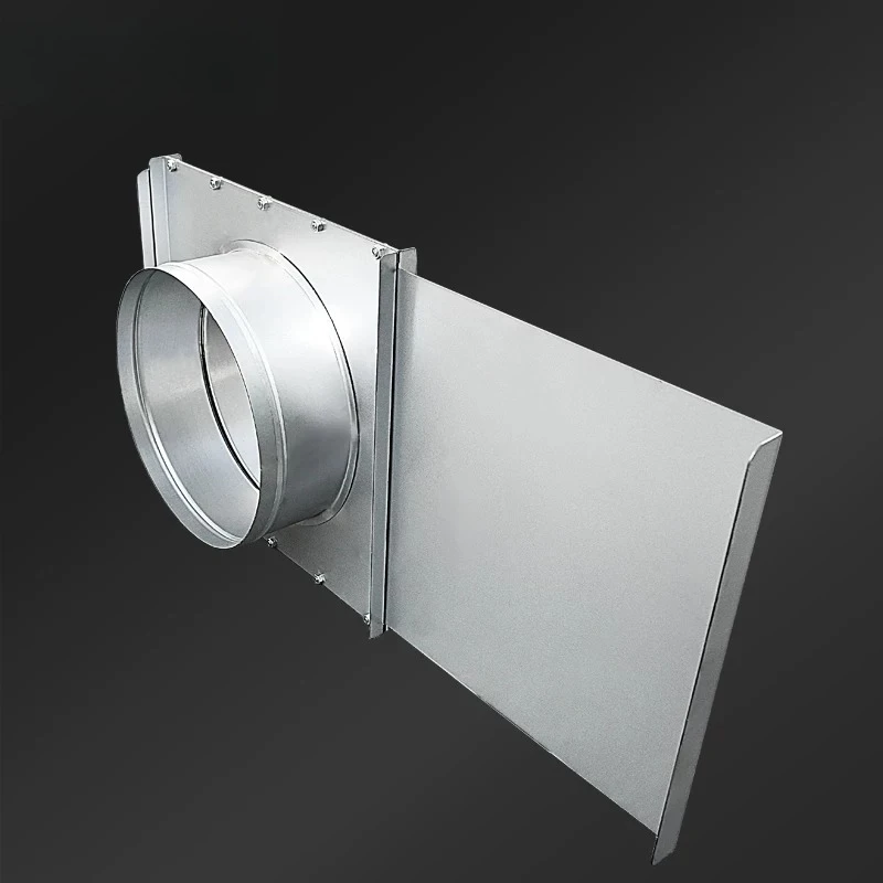 Galvanized Manual Hand‑Pull Knife Gate Valve, Push‑Pull Globe Pull‑Out Valve for Dust Removal Pipeline
