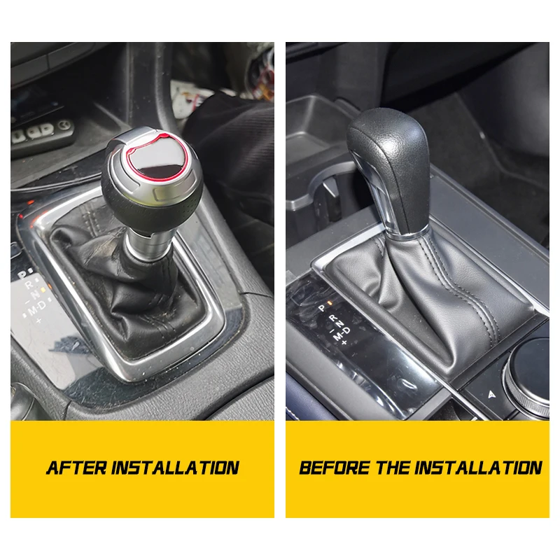 

For Mazda 2 3 6 CX30 CX8 CX9 CX4 CX5 Axela Artez Led Lights Gear Shift Knob Car Accessories Gearbox Handle Stick Shift Heads