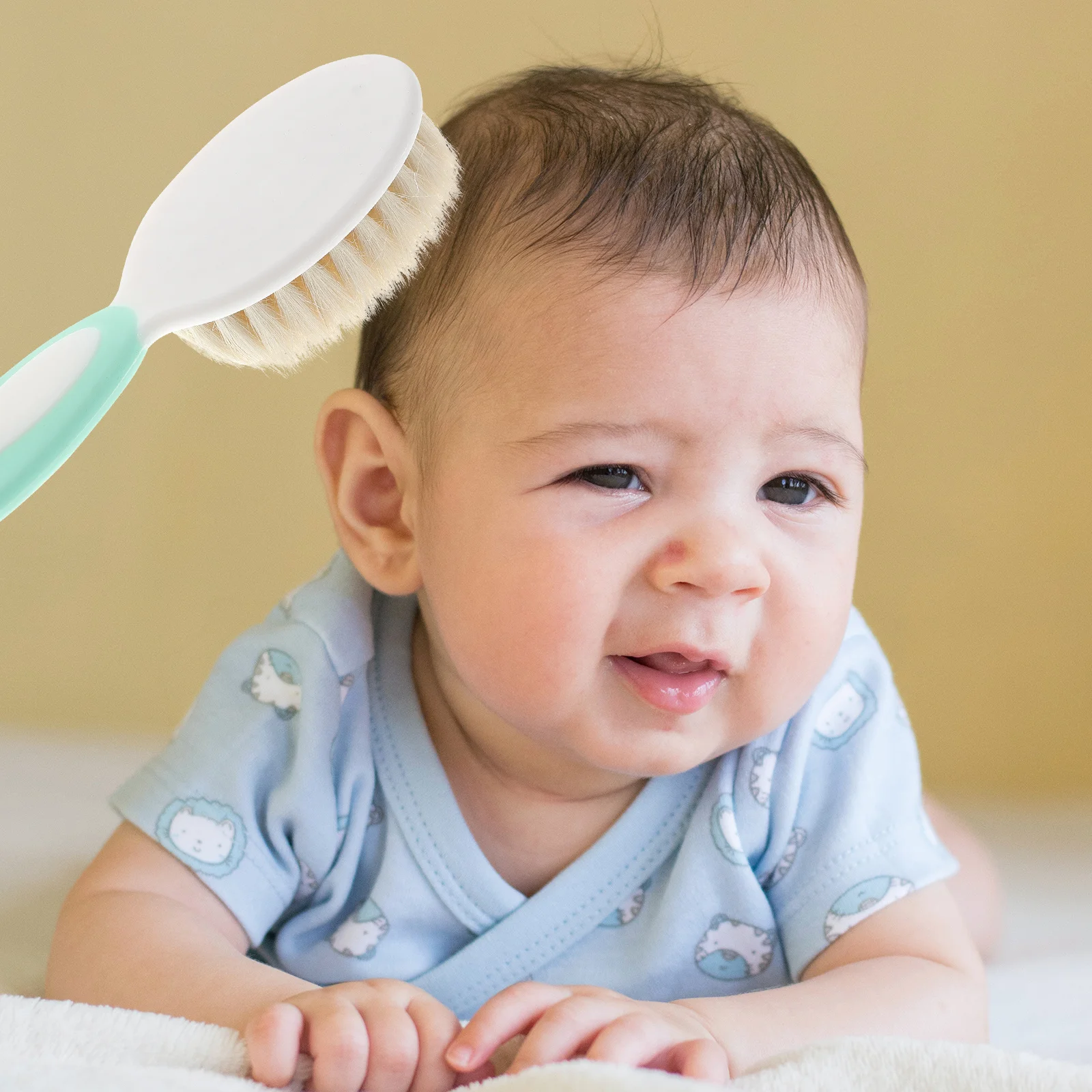 

Набор щеток из шерсти: детская расческа, инструменты для ухода за телом, мягкий массажер для кожи головы, стимуляция роста волос, натуральный, эффективен против перхоти, для здорового душа