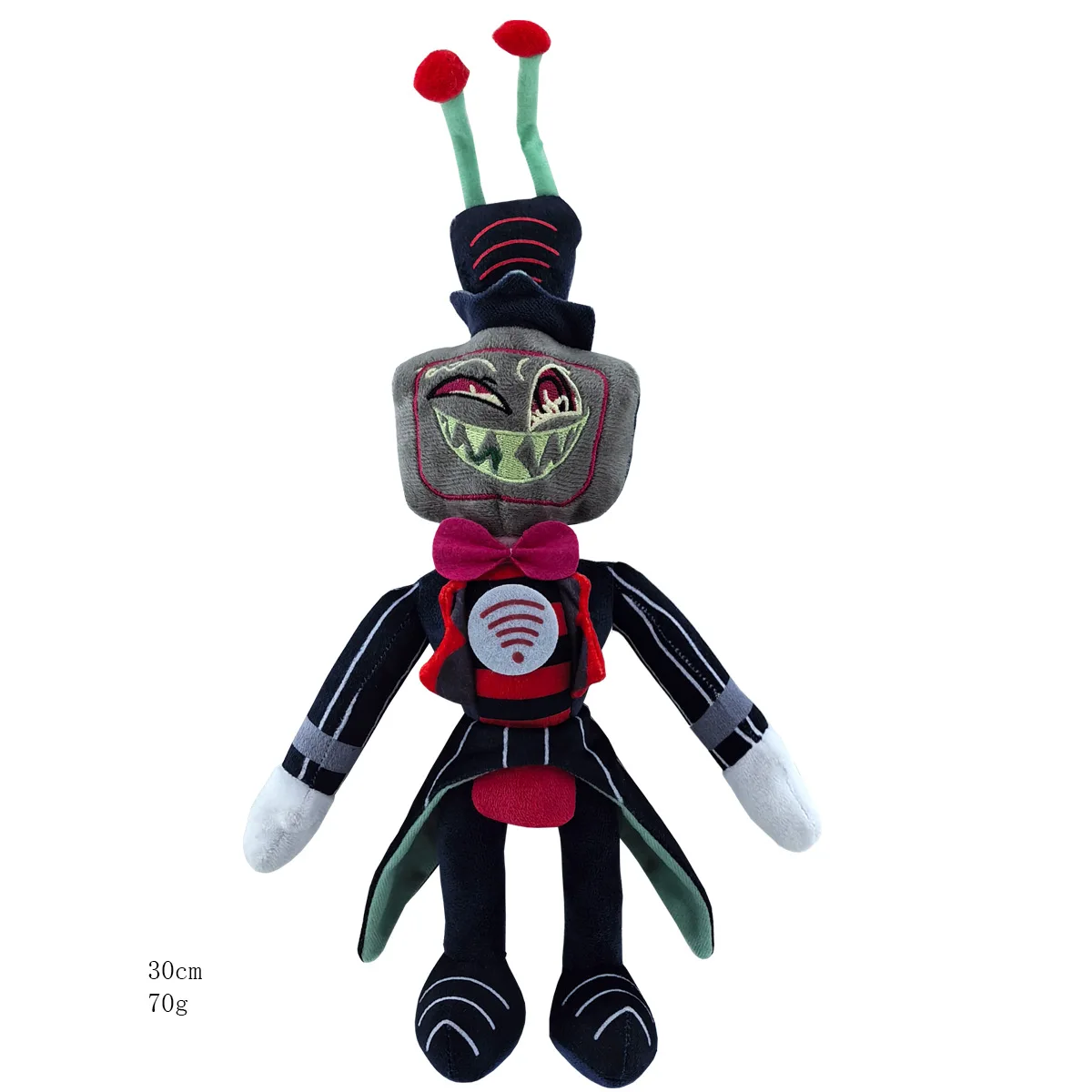 ตุ๊กตาอนิเมะ Hazbin Hotel ตัวละคร Sir Pentious, Lucifer, Alastor, Charlie ของเล่นตุ๊กตาผ้าพลัฌ ของตกแต่ง หมอนอิง ของขวัญวันเกิด