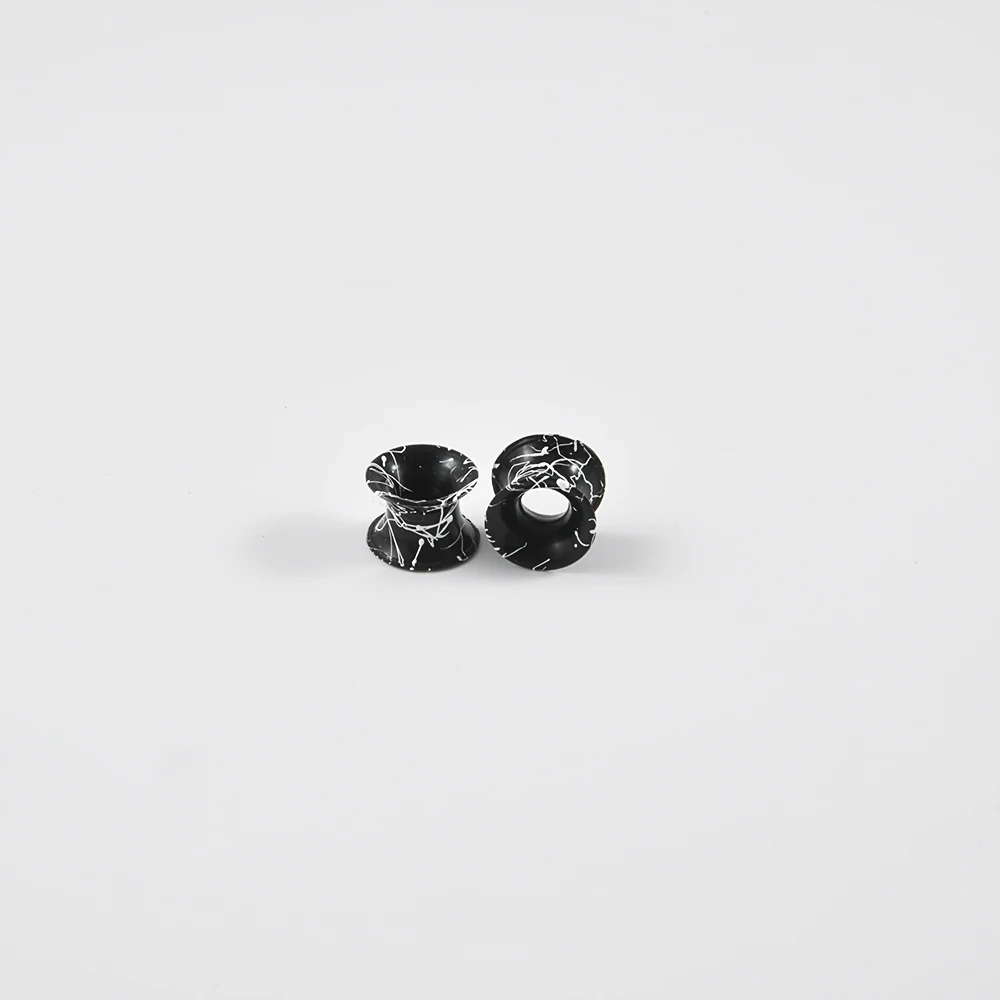 Silicone Flexible Double Flared Ear Tunnel Plugs