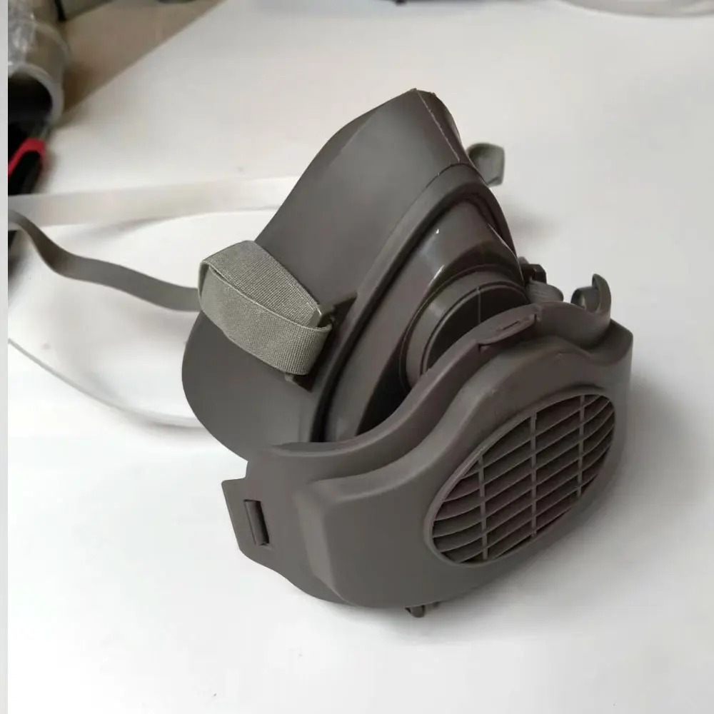 3200 جهاز تنفس نصف قناع مقاوم للغبار مناسب لطلاء الرش والنجارة وطحن ديكورات المنزل وملحقات الفلتر