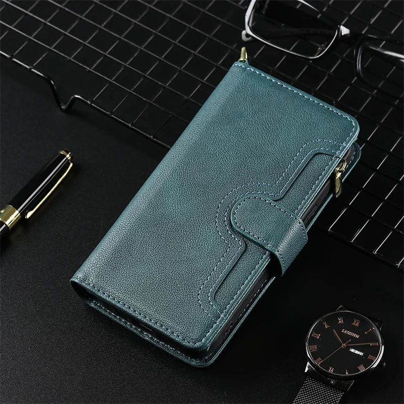 For MOTO G60S Portable Zipper Bag Phone Case MOTO G60S  Shockproof Multi-color Bag Phone Case