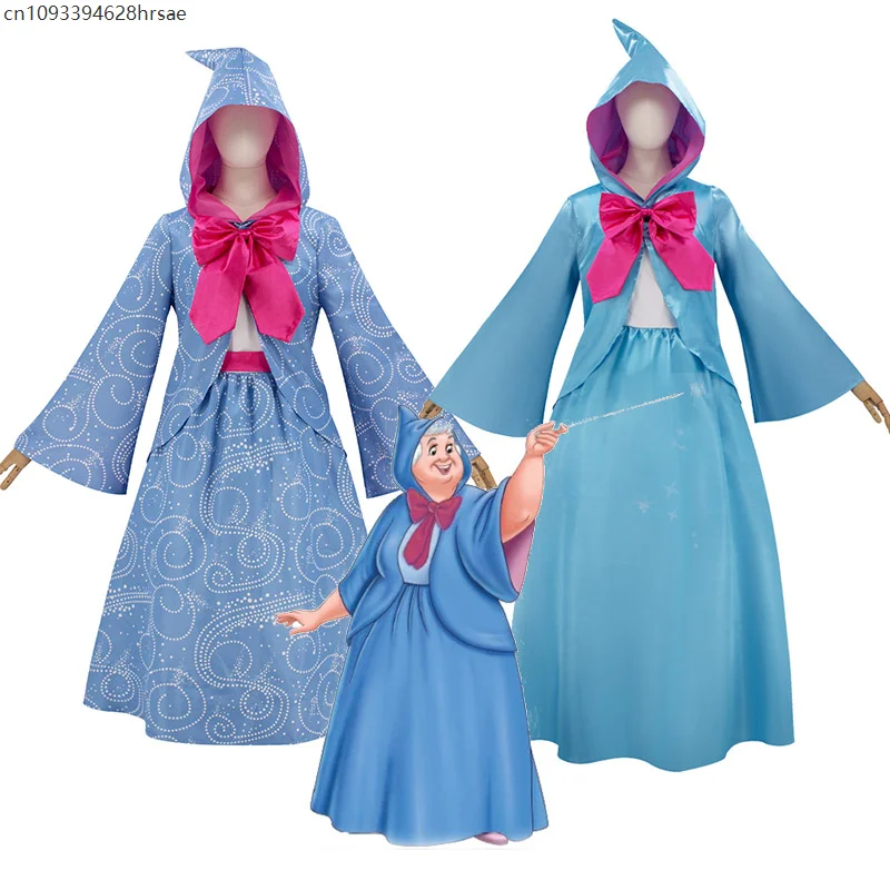 

Adult The Little Glass Slipper Godmother Outfit Fancy Dress Up Halloween Costume Women 1950s The Fairy Godmother Costume