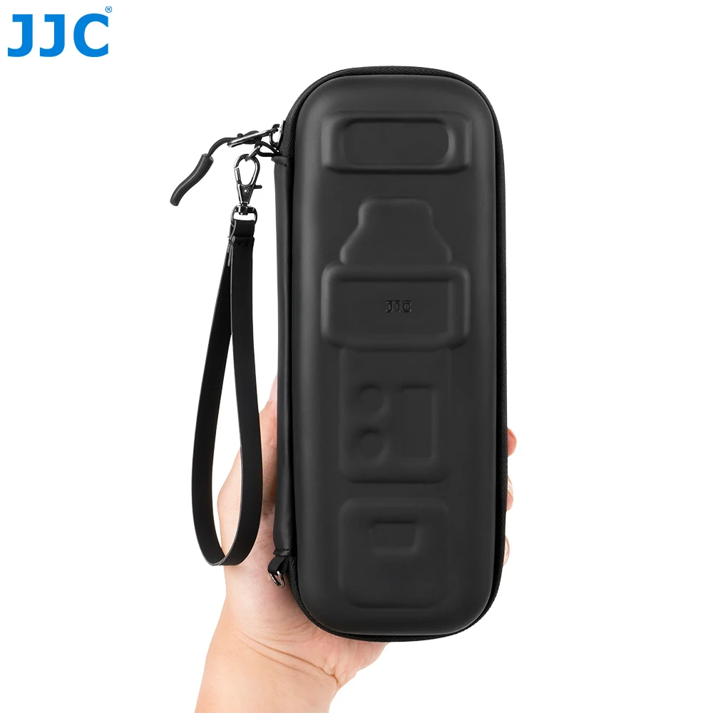 JJC PU Camera Carrying Case For Insta360 Luna Ultra Accessories Portable Travel Storage Bag Waterproof Protective Cover Case - view 2