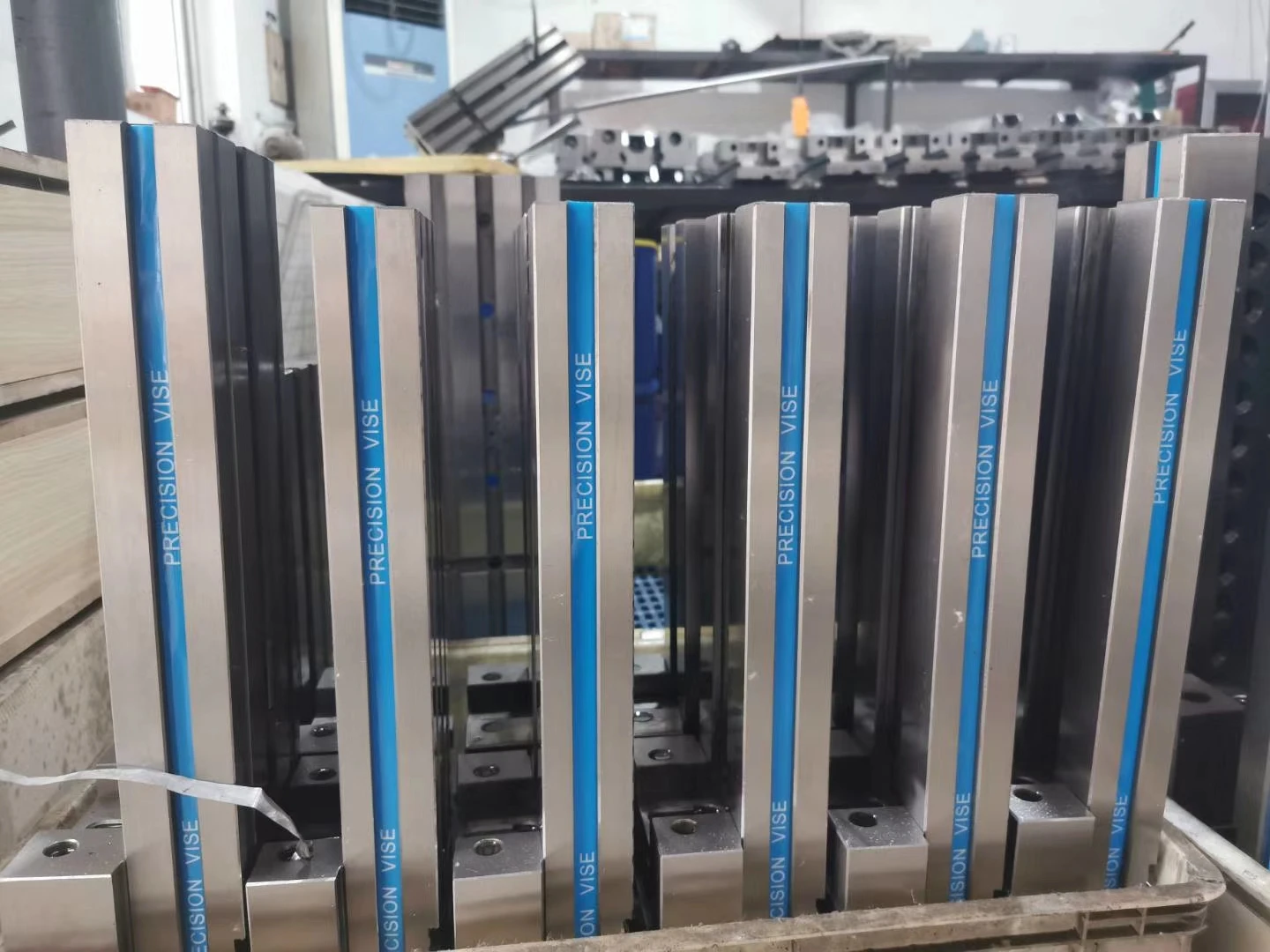 Alloy Steel Forged Material High Quality Modular Vise With Longer Service Life 100/125/150/175/200/300
