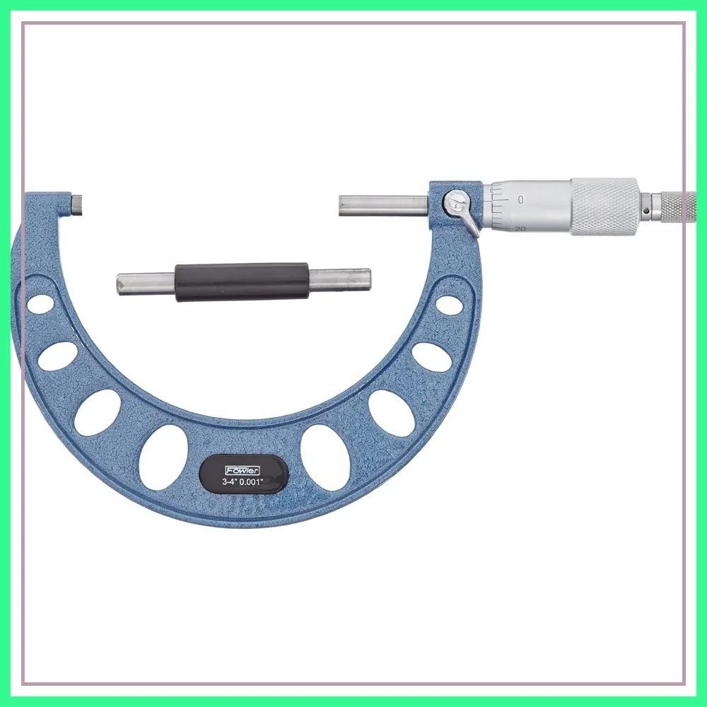

Outside Inch Micrometer 3-4" Measuring Range 0.001" Graduation