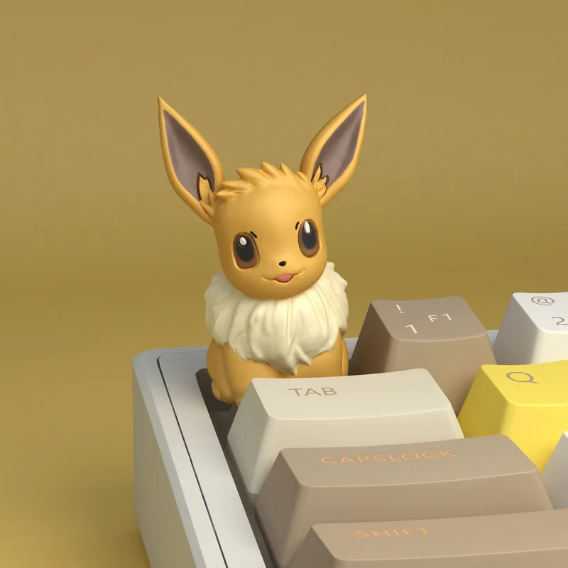 Pocket Elf Peripheral Keycaps Mechanical Keyboard Personalized keycap creative keycap Cartoon Cute Creative 3D Keycaps