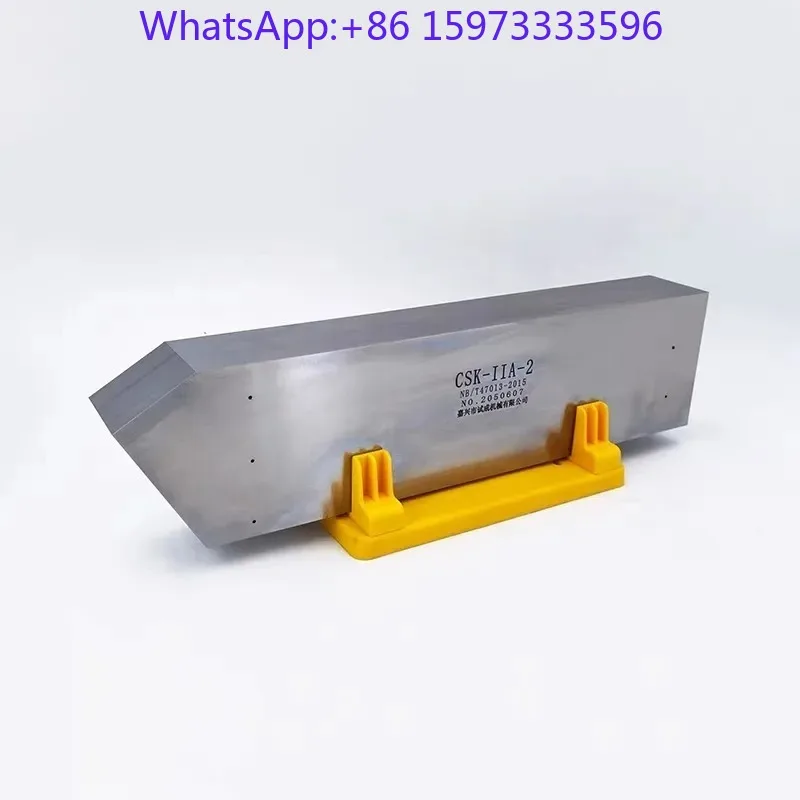 CSK‑1A NDT Test Block NB/T47013‑2023 Penetrant Magnetic Particle Test Strip Industrial Non‑Destructive Testing Accessory