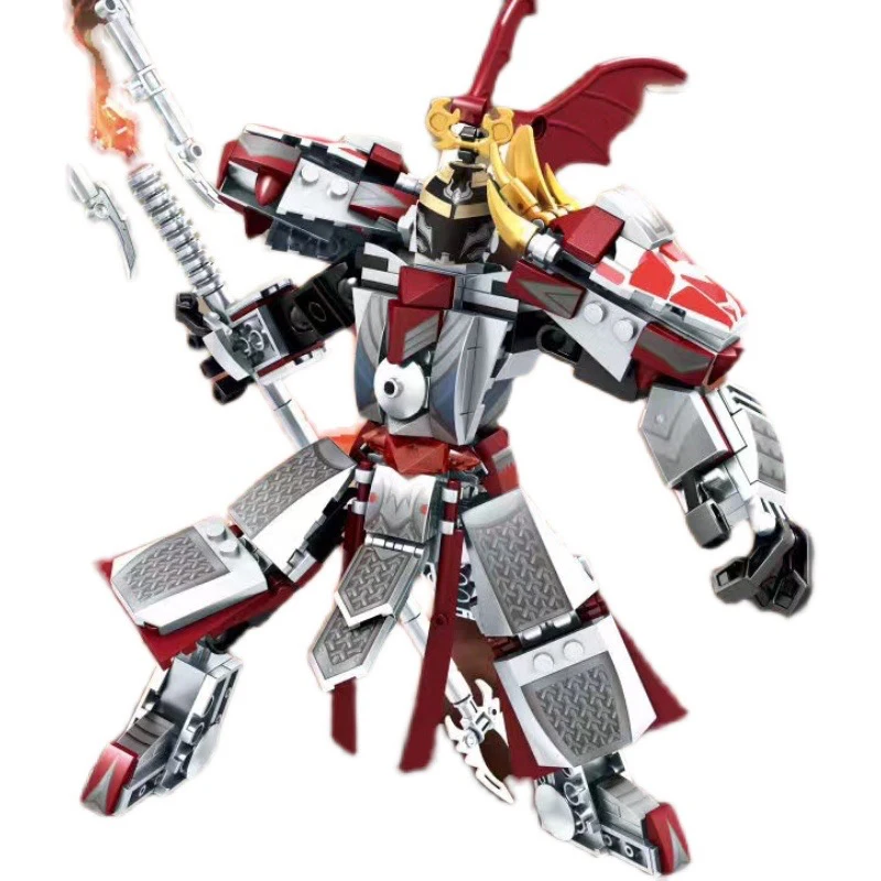 Hero Factory Star Warrior Bouwstenen Evo 2in1 Combinatie Robot Mech Bionicle Figuren Stenen Speelgoed voor Jongens Kindercadeaus