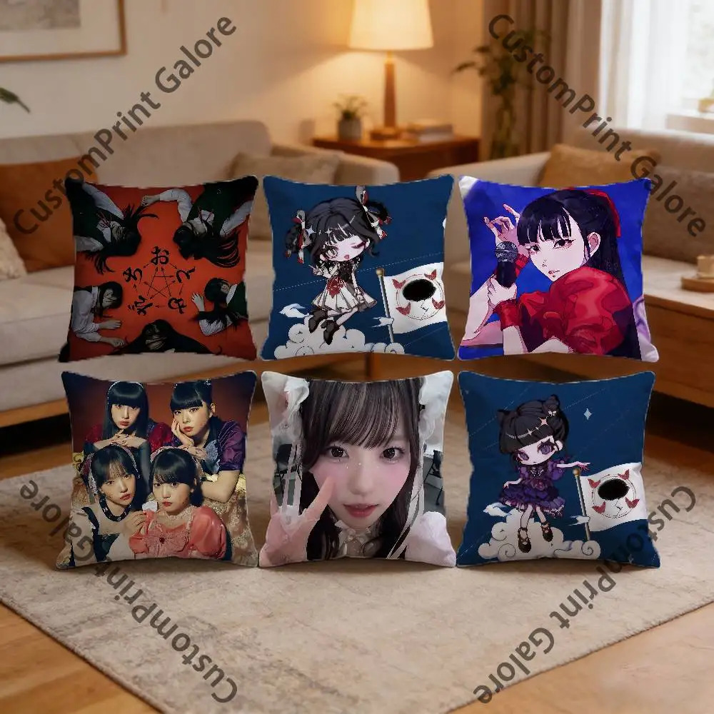 

Otomodachi P-Phantom S-Siita Polyester Printed Pillow Cover Square 30 35 40 45 50 55 cm Soft for Sofa Bed Car Home Decor