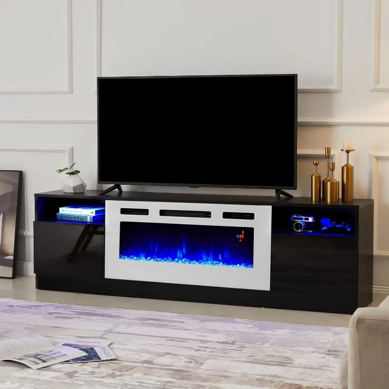 AMERLIFE Fireplace TV Stand with 36