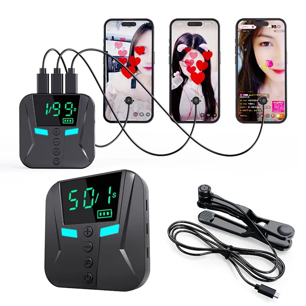 Simulated Finger Auto Clicker for Phone Continuous Clicking Adjustable Speed Screen Clicker Automatic Screen Press Tool Games