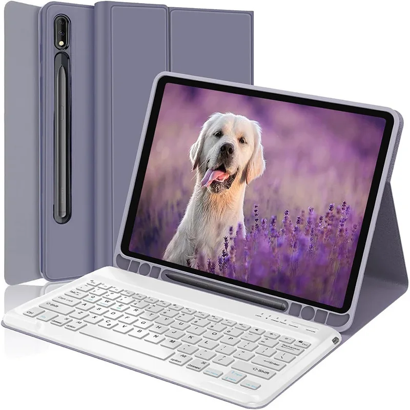 

For Samsung Galaxy Tab A9 Plus 11 A8 Case Detachable Keyboard S6 S10 LITE S9 FE 10.9 10.4 S7 S8 S11 11 PLUS 12.4 13.1