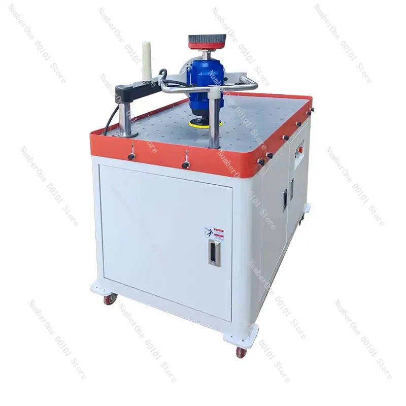 Deburring Polishing Machine for Metal Stainless Steel Aluminum Sheet Semi Automatic Finishing Grinder for Flat Surface