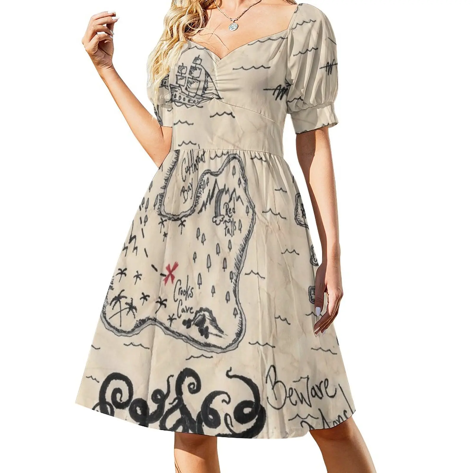 

The Treasure Map Dress luxury evening dresses 2023 prom clothes evening dresses ladies ceremony dresses