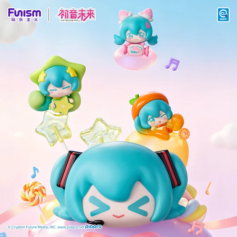 funism-初音ミクドーパミン-qface-かわいいアニメフィギュア-pvc-アクションフィギュアモデルコレクションデスク装飾誕生日ギフトおもちゃ