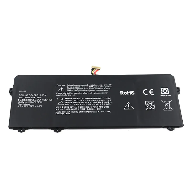 

High quality AA-PBKN4MR 76Wh Battery For 3 4 Pro 360 16 NP960QFG NP960XFG NP964QFG NP734QFG