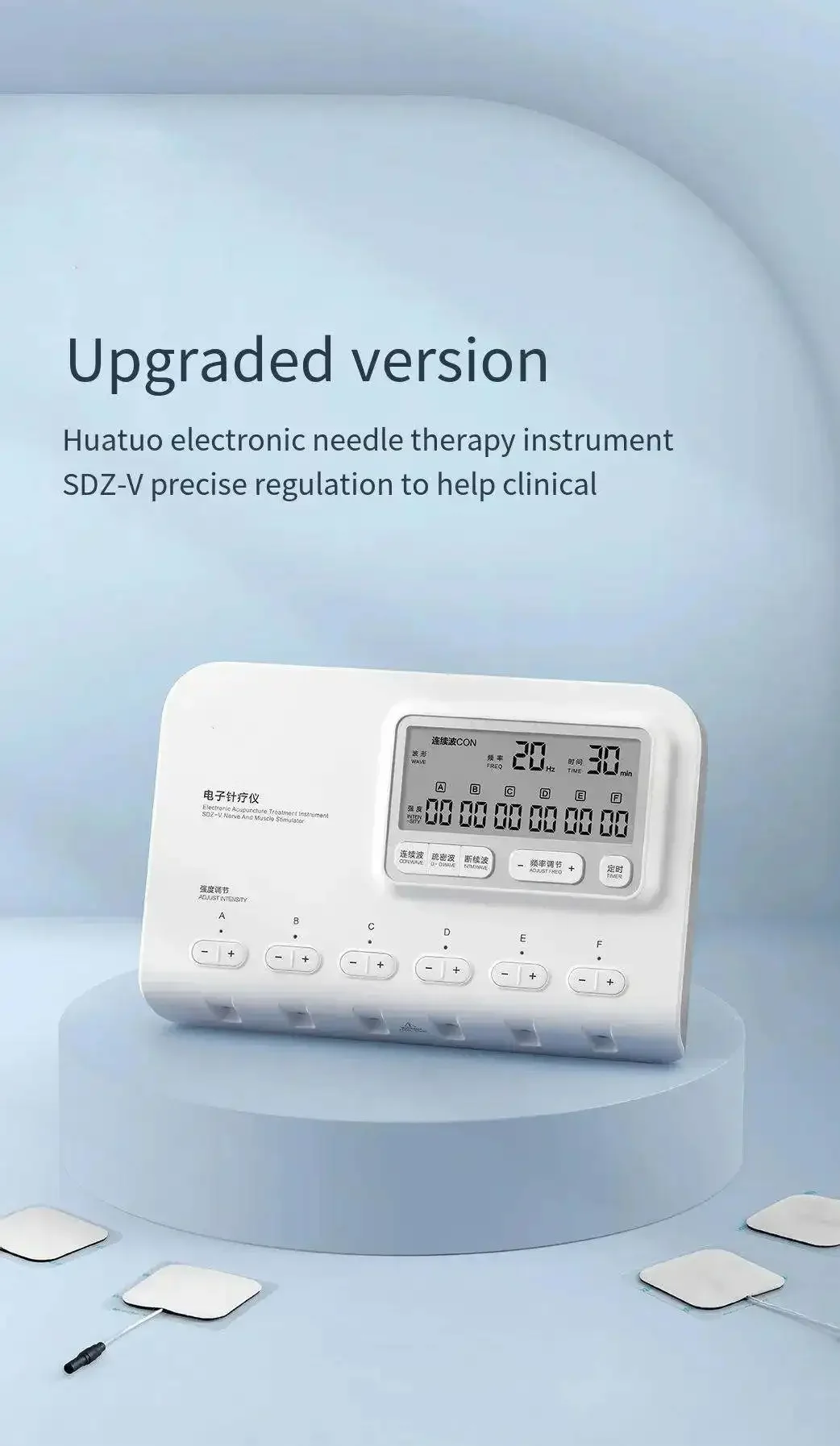 Electronic Medical Acupuncture Therapy Instrument Rehabilitation Pulse Electroacupuncture Physiotherapy Electrotherapy