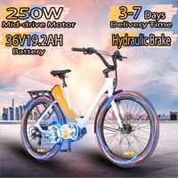 Electric Bicycle ENGWE P275 ST 250W Motor 36V 19.2Ah Battery Electric Bike 27.5 Inch Anti-puncture Reflective Tire E Bike