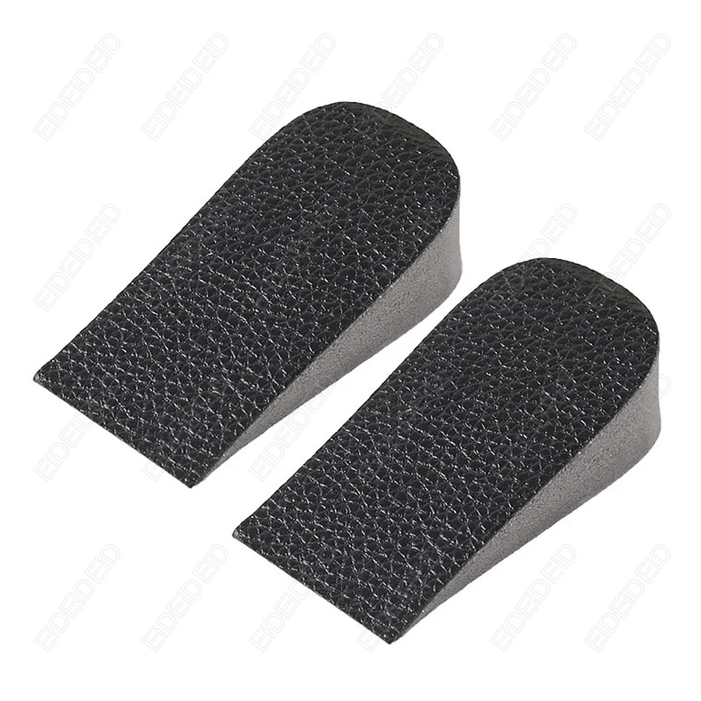 Harte PU-Leder Höhenverstellbare Einlegesohlen für Sneaker, Fersen-Einlagen zur Erhöhung, Halbe Einlegesohlen 1-3cm, Schuheinlagen für Unisex – Detail 9