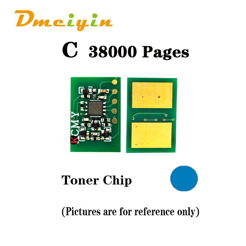 for OKI ES9431/ES9541/Pro9431/Pro9541 38k Pages Toner Chip  BK C M Y Color EUR Version