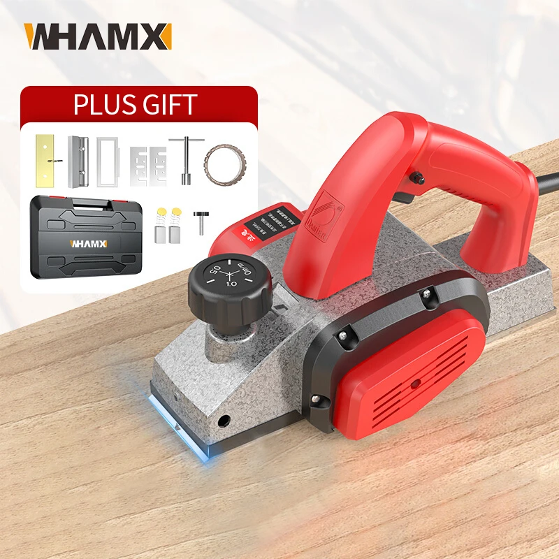 WHAMX 15000r Woodworking Mini Electric Bench Planer Power Tools