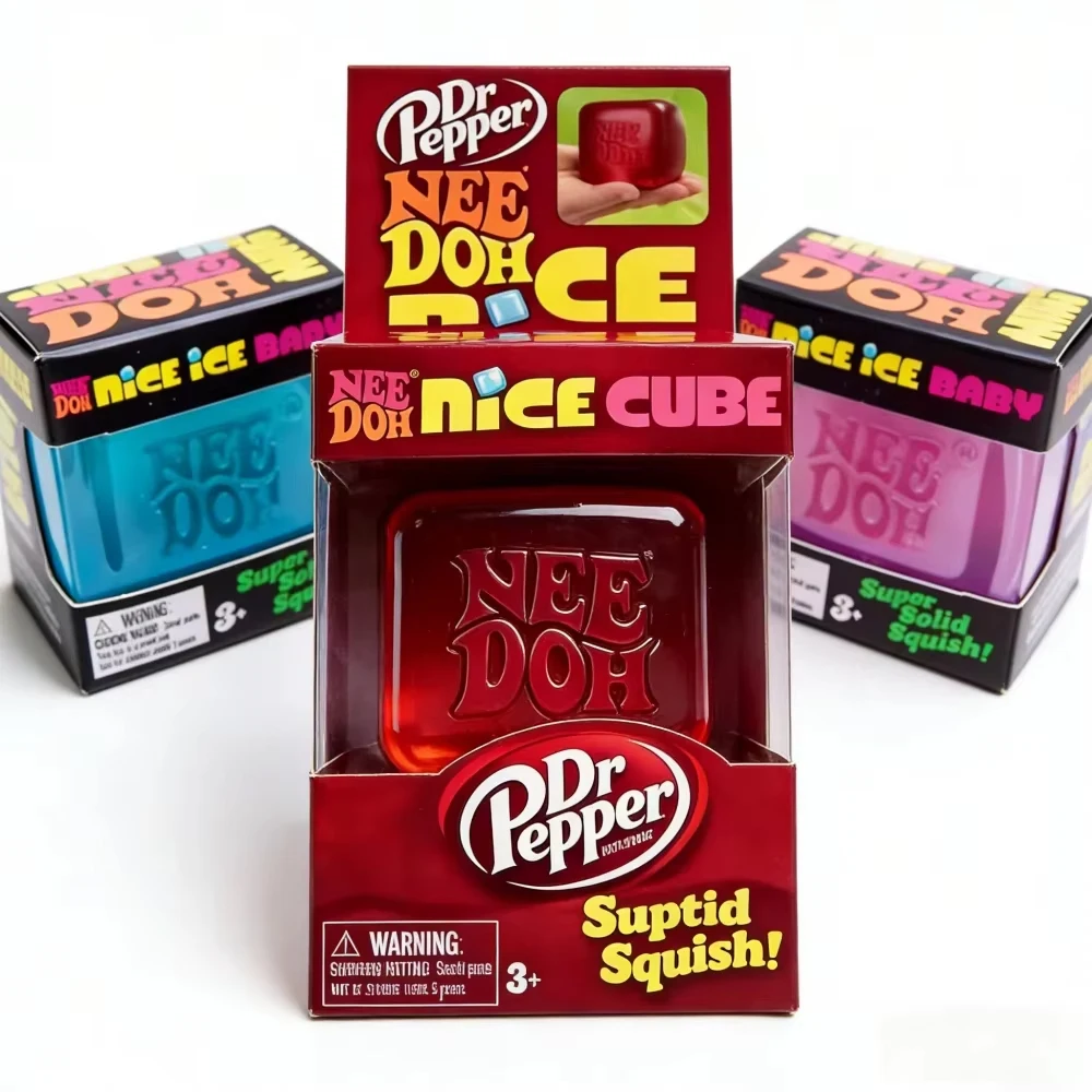 2026 New Schylling Needoh Nice Cube, Sensory Toys, Anti-Stress Blocks Stress Relief Jigsaw, Pressure Relief, Souvenir For Kids
