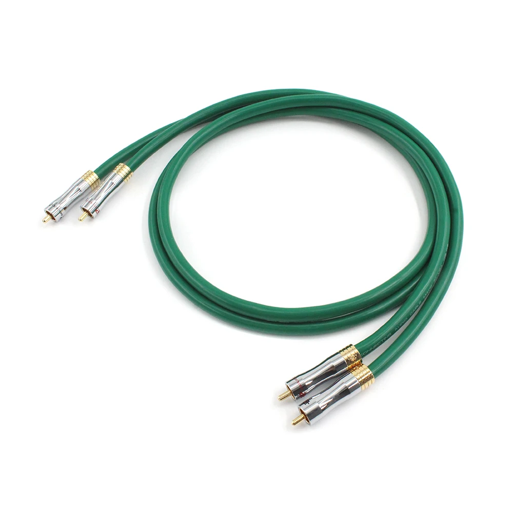 MCINTOSH 2328 99.998% Pure Copper HiFi Audio cable RCA interconnect cable Audiophile RCA TO RCA Audio Cable