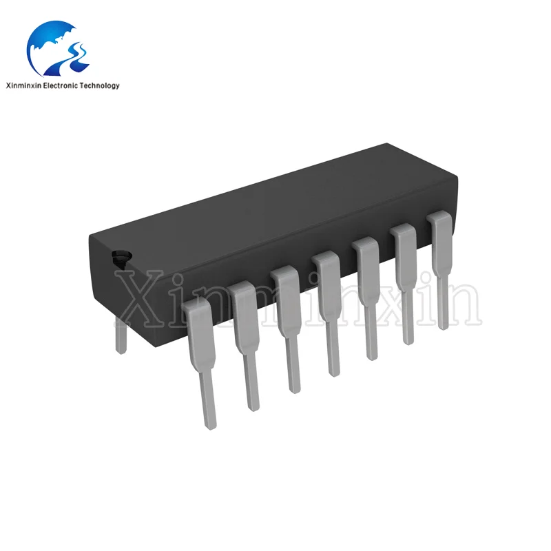 

5PCS/LOT SN74AC14N PDIP-14 Input type: Schmitt trigger Category: Inverter IC chip new original in stock