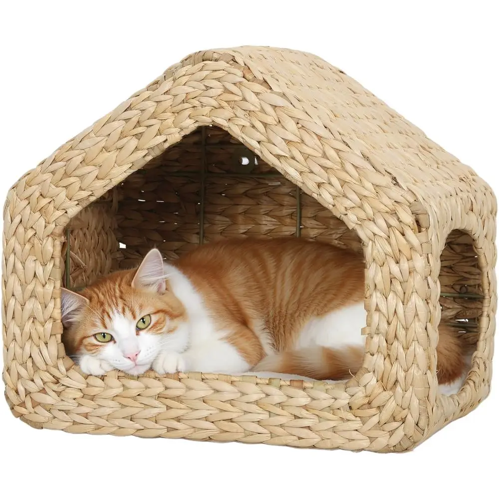 

Настенный кошачий домик с моющейся подушкой для домашних кошек и котят