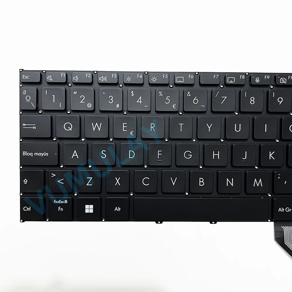 Imagem -05 - Teclado Retroiluminado Espanhol para Asus Vivobook X1605 X1605ea X1605e X1605va X1602 X1603 X1603z X1603za F1603 M1603 M1603q M1603qa M1605 M1605xa P1605 S1605