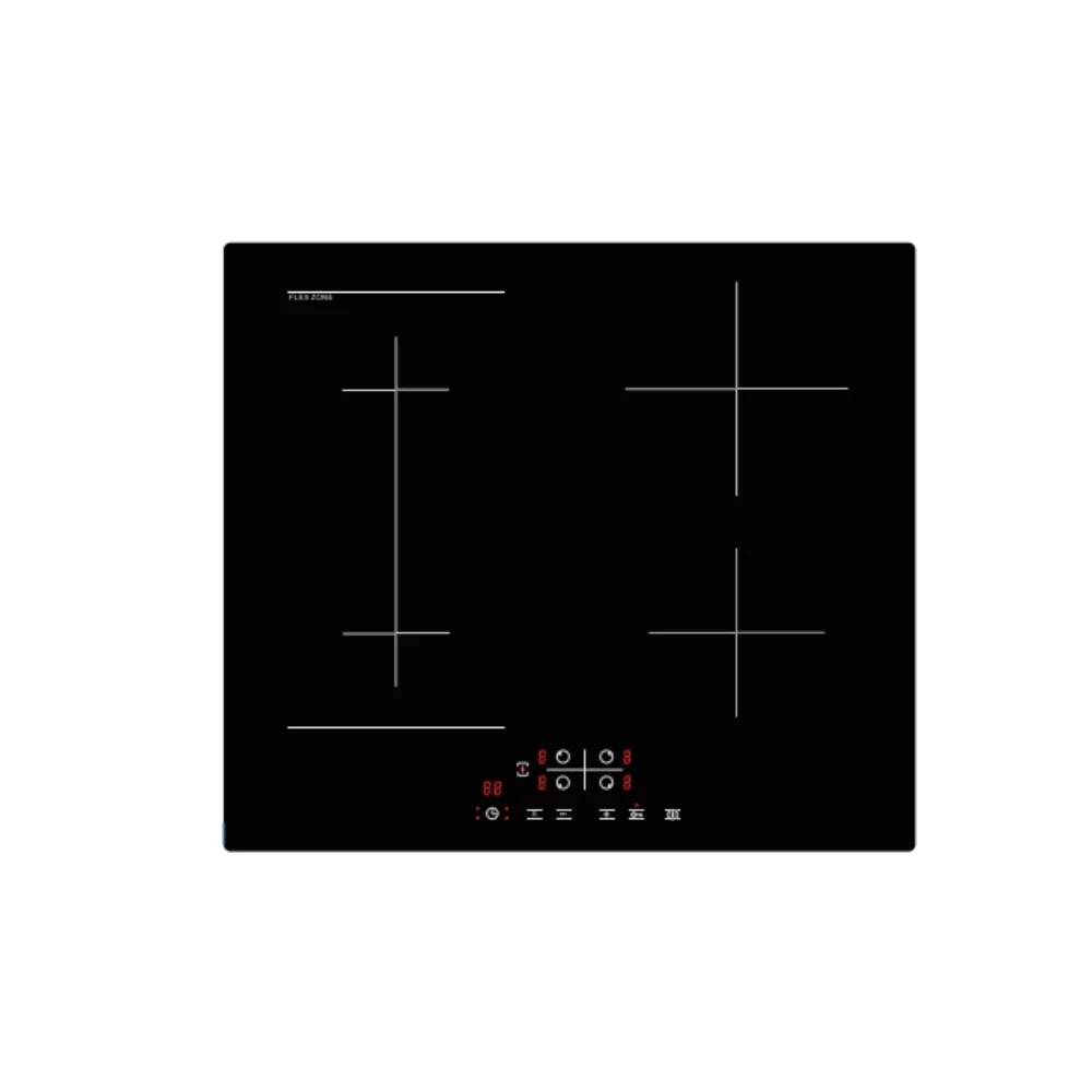 Cocina de Inducción inteligente de 4 quemadores para cocina, portátil eléctrico incorporado impermeable para uso doméstico, fabricado en China