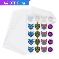 A4 DTF Film DTF PET Film Heat Transfer Paper PreTreat Sheets for DYI Direct on T-Shirts Bags Textile t shirt printing machine