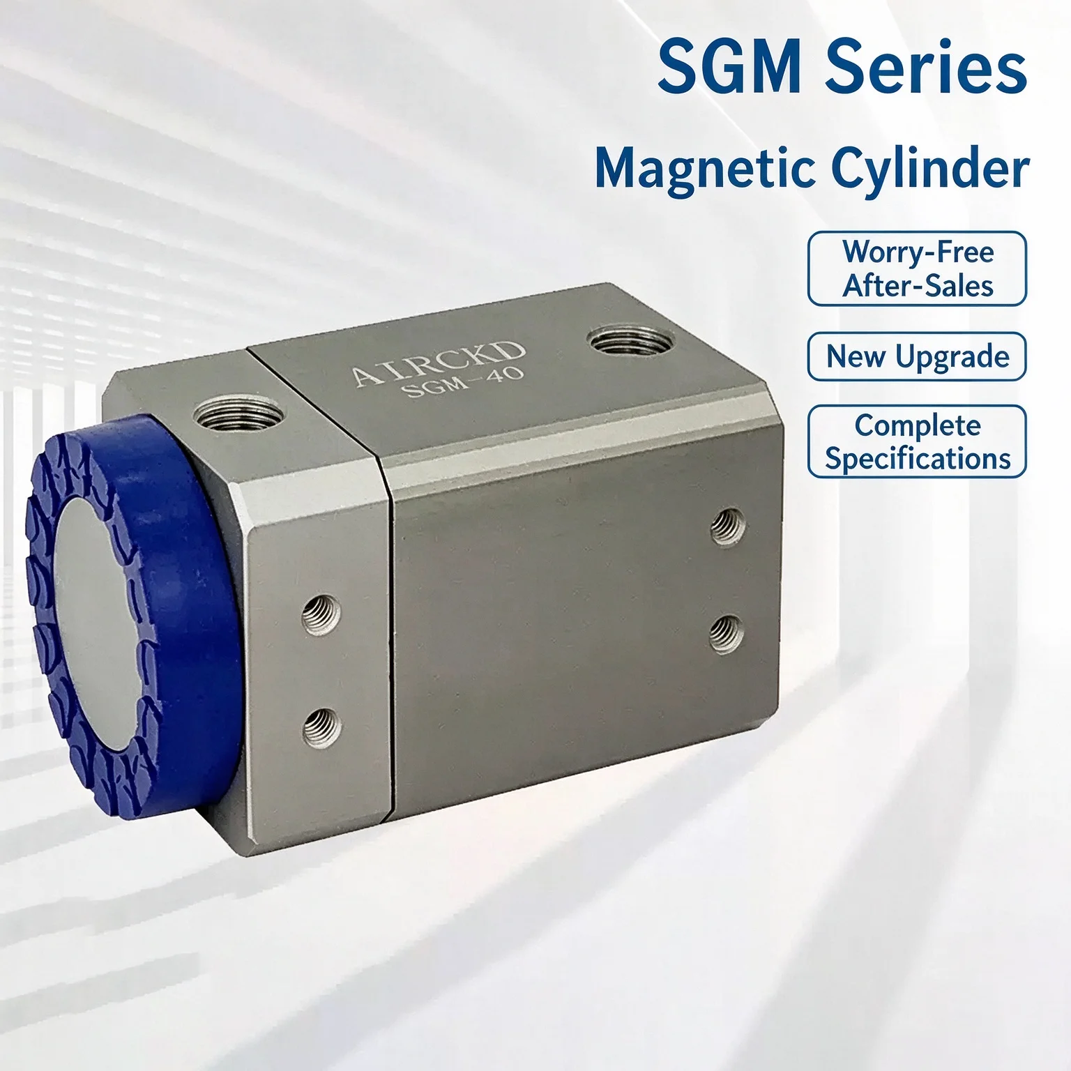 SGM Pneumatic Cylinder Permanent Magnet Magnetic Series Anisotropic Metal Plates for Transportation - SGM-30 SGM-40 SGM-50