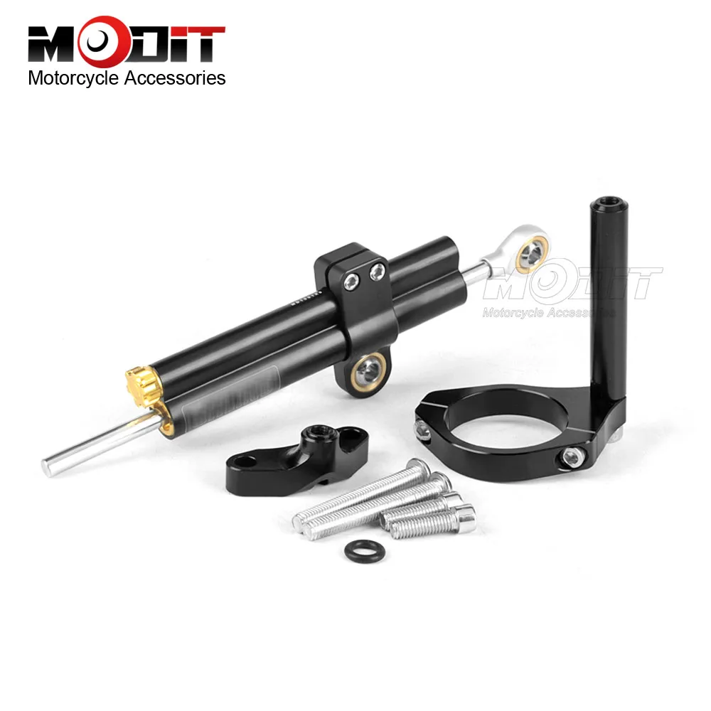 جديد دراجة نارية التوجيه استقرار المثبط قوس عدة لأبريليا RS 457 RS457 2024 2025 CNC المقود تصاعد قوس