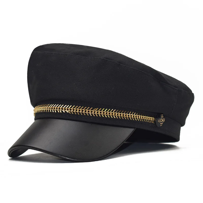 

Fashion Beret Sunshade Military Octagonal Hat Newsboy Hats Wool Visor Beret Cabbie Cap Ladies