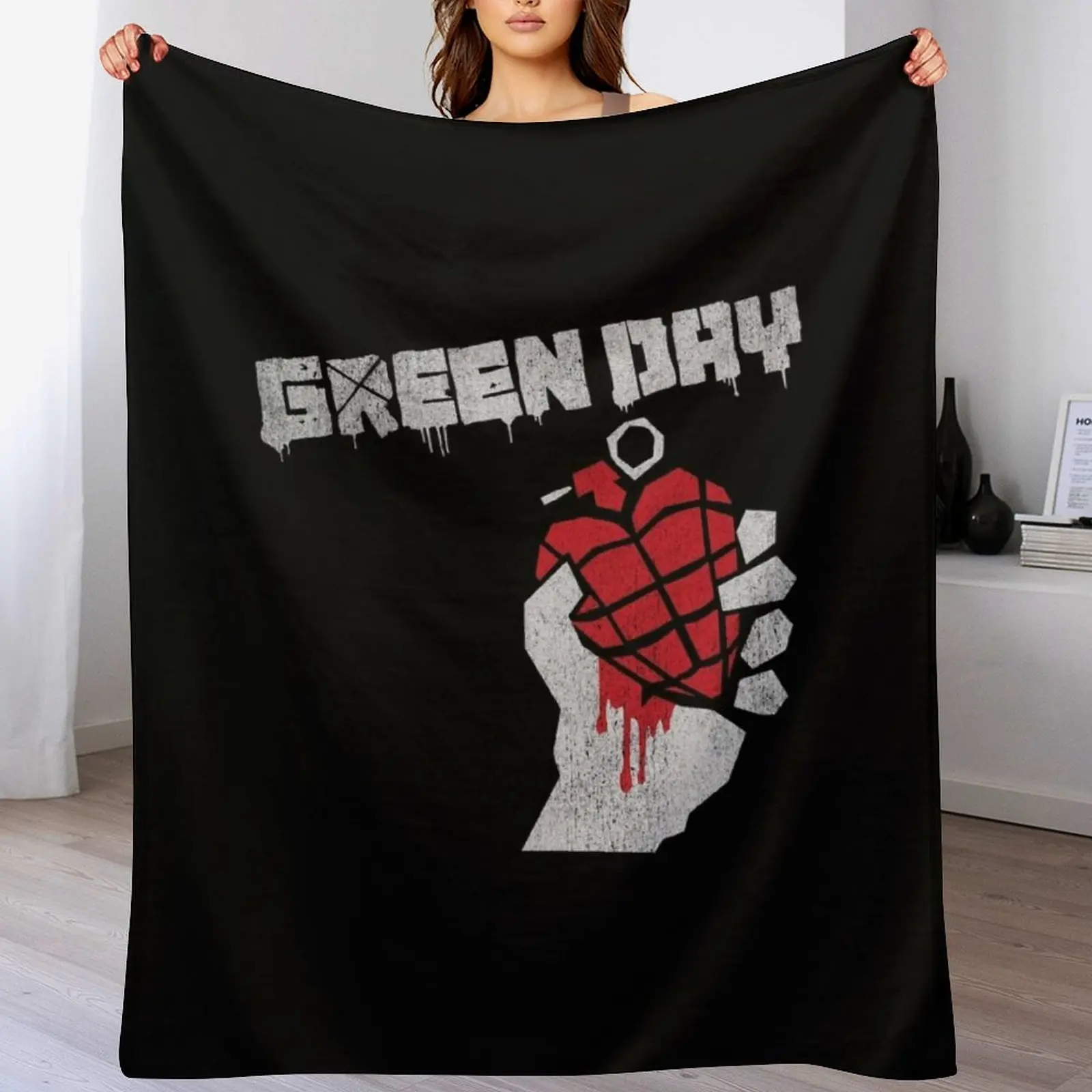 

punk music band classic Throw Blanket Soft Beds Stuffeds Large Luxury St Blankets