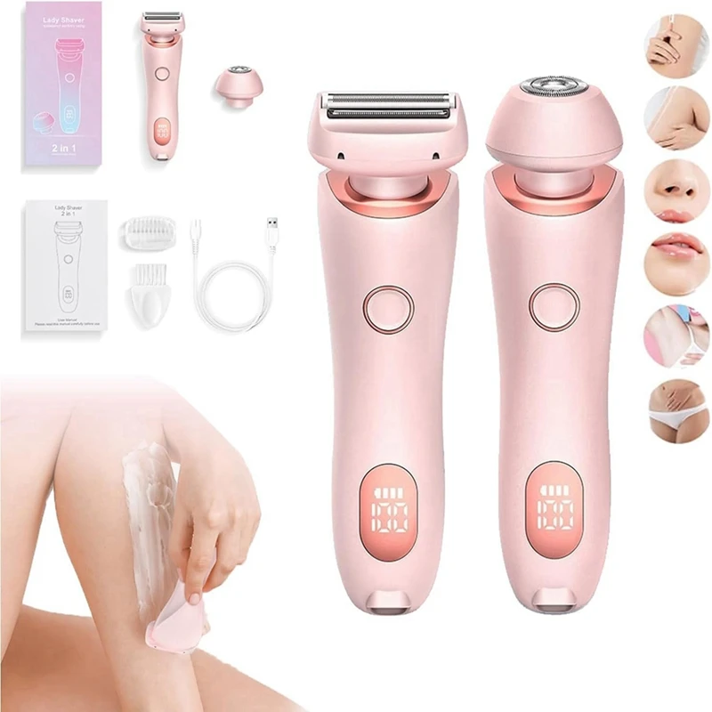 Beautibloom Razor,Livora Electric Razor,Razor Epilator For Home,2 In 1 Electric Shaver Razors For Women