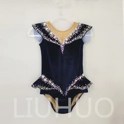 LIUHUO Rhythmic Gymnastics Leotard Competitive Cheerleading Performance For Children